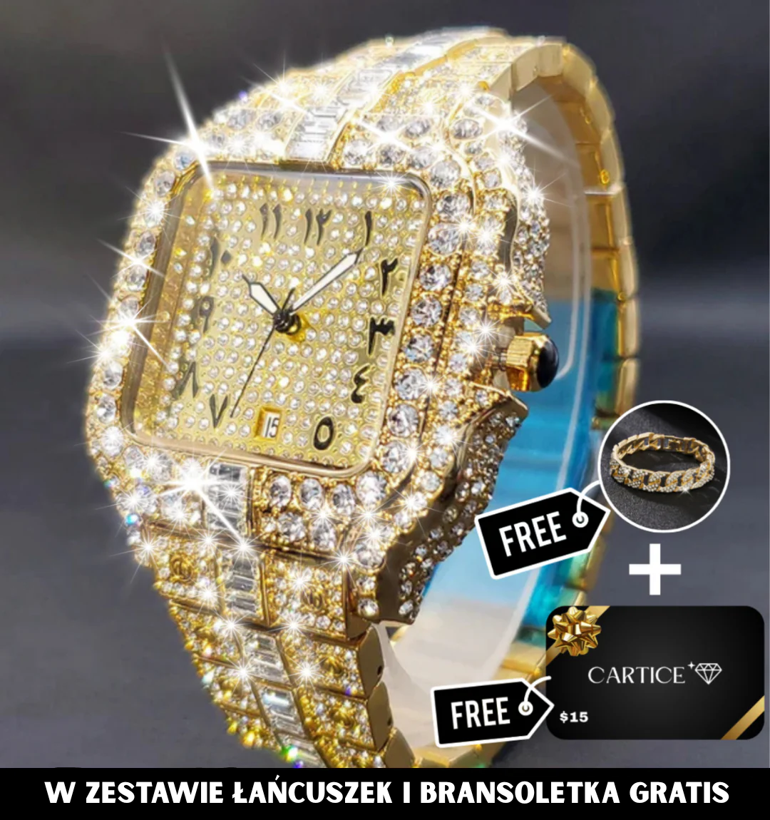 Arabic VVS Iced Out Watch
