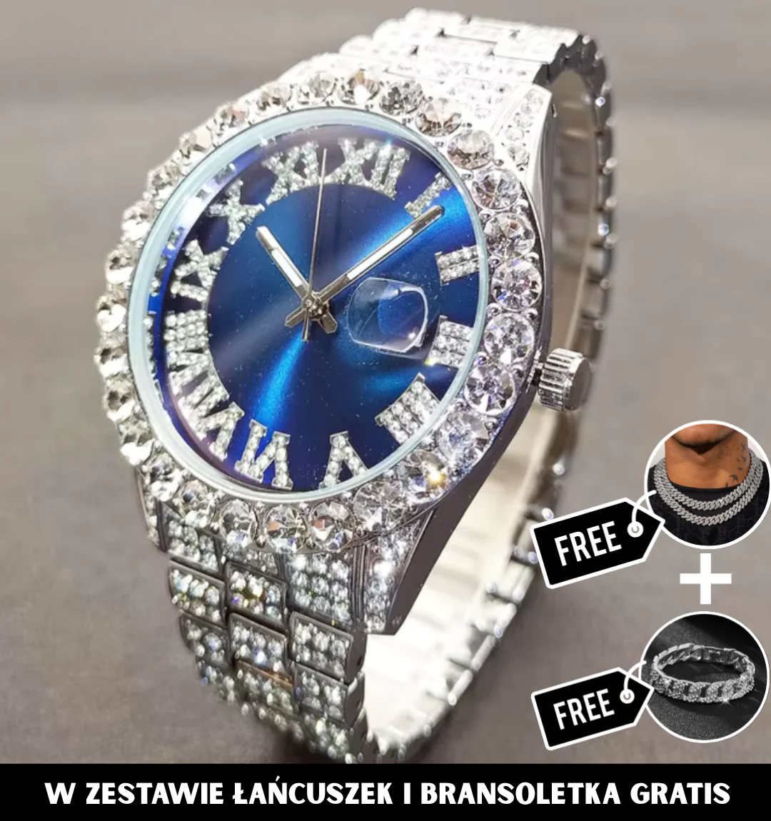 Presidental Iced Out Watch