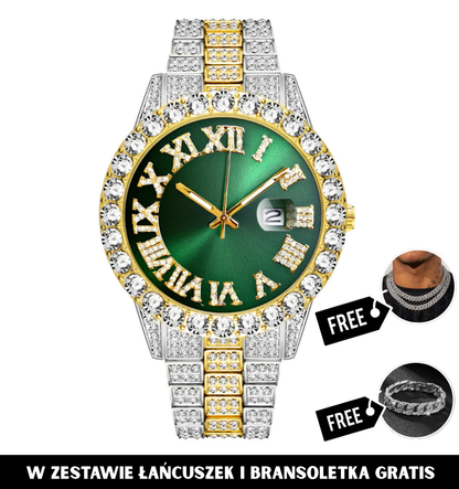 Presidental Iced Out Watch