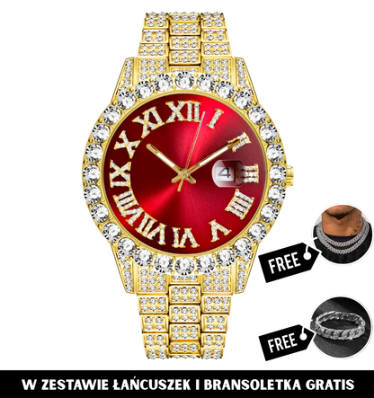 Presidental Iced Out Watch