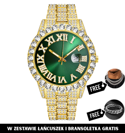 Presidental Iced Out Watch