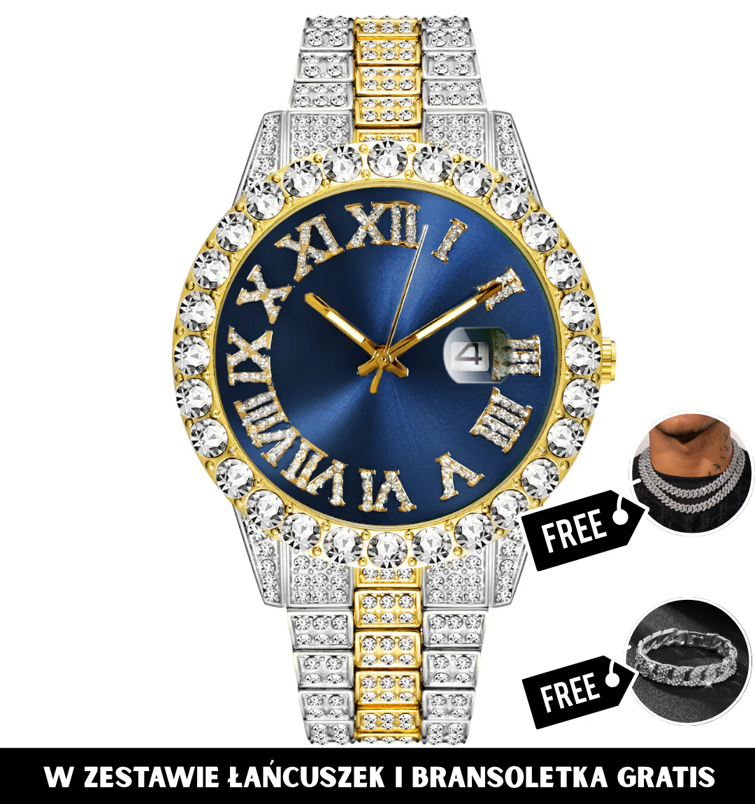 Presidental Iced Out Watch