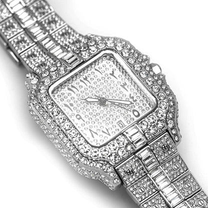 Arabic VVS Iced Out Watch