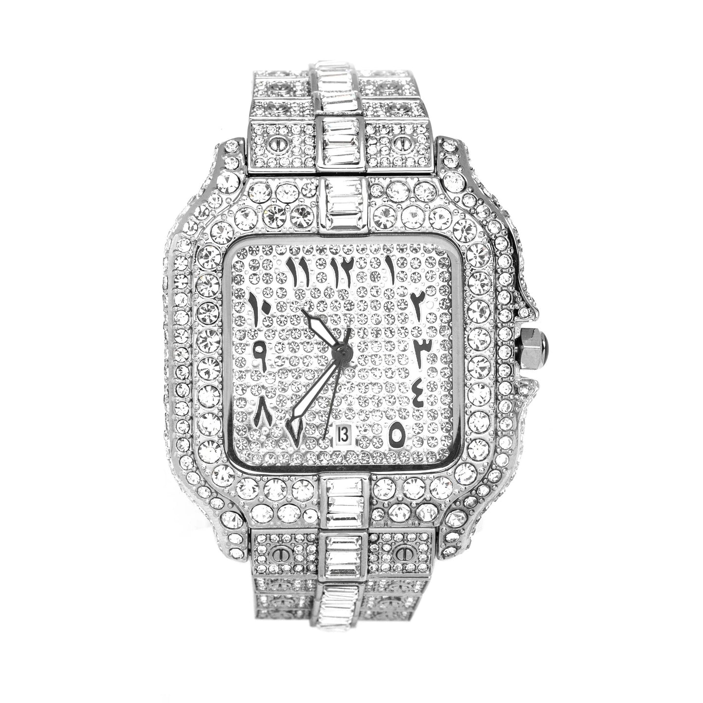 Arabic VVS Iced Out Watch