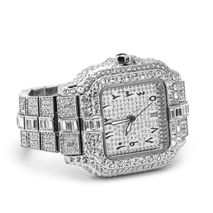 Arabic VVS Iced Out Watch