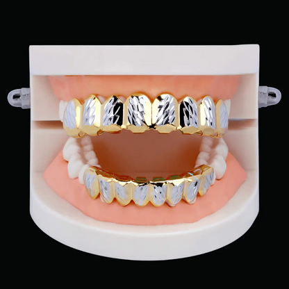 Smooth Paved Setting Iced Out Grillz